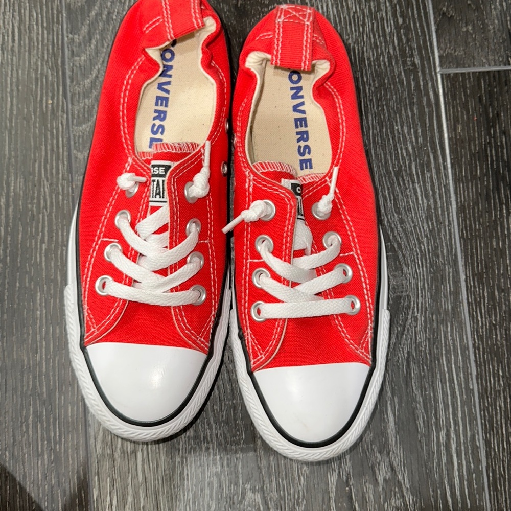 Red converse